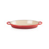 Le Creuset Cast Iron Signature Oval Baker in Cerise
