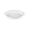 Le Creuset Cast Iron Signature Oval Baker in White