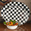 MacKenzie-Childs Courtly Check Medium Oval Platter