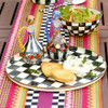MacKenzie-Childs Courtly Check Round Tray