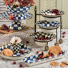 MacKenzie-Childs Royal Check Serving Bowl