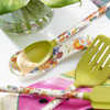 MacKenzie-Childs White Flower Market Spoon Rest