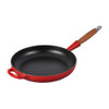 Le Creuset Alpine Wood Handle Fry Pan in Cerise