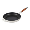 Le Creuset Alpine Wood Handle Fry Pan in White