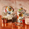 MacKenzie-Childs White Flower Market Cookie Jar