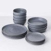 Fortessa Sound 16-Piece Dinnerware Set in Cement