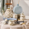MacKenzie-Childs Mocha Check 2-Quart Tea Kettle