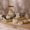 MacKenzie-Childs Mocha Check 2-Quart Tea Kettle