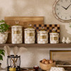 MacKenzie-Childs Mocha Check Small Canister