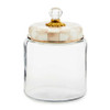 MacKenzie-Childs Mocha Check Large Kitchen Canister