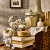 MacKenzie-Childs Mocha Check Large Kitchen Canister
