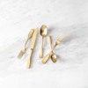 Fortessa Ashton Brushed Gold Flatware Set