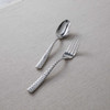 Fortessa Lucca Faceted 2-Piece Serving Set