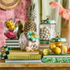 MacKenzie-Childs Emerald Check Sweets Jar