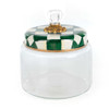 MacKenzie-Childs Emerald Check Medium Kitchen Canister