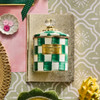 MacKenzie-Childs Emerald Check Small Canister
