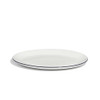 Made In Serving Platter With Navy Rim