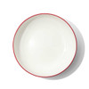 Made In Serving Bowl With Red Rim