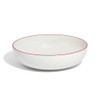 Made In Serving Bowl With Red Rim
