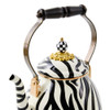 MacKenzie-Childs Zebra 2-Quart Tea Kettle
