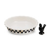 MacKenzie-Childs Courtly Check Everyday Pie Plate
