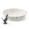 MacKenzie-Childs Sterling Check Everyday Pie Plate