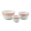 MacKenzie-Childs Rosy Check Everyday Mixing Bowl Set