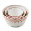 MacKenzie-Childs Rosy Check Everyday Mixing Bowl Set