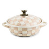 MacKenzie-Childs Mocha Check Medium Casserbole