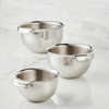 Hestan Stainless Steel 3-Piece Mixing Bowl Set