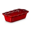 Le Creuset Heritage Fluted Loaf Pan in Cerise