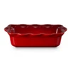 Le Creuset Heritage Fluted Loaf Pan in Cerise