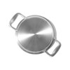 Made In Stainless Steel Round Gratin Set