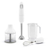 SMEG Hand Blender with Accessories in White