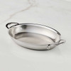 Hestan Stainless Steel Medium Oval Au Gratin