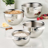 Hestan Stainless Steel 4-Piece Mixing Bowl Set