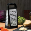 Microplane Elite 5-Blade Box Grater With Measuring Cup