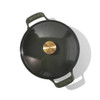 Made In Enameled Cast Iron Round Dutch Oven in Willow Green