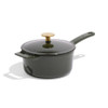 Made In Enameled Cast Iron Saucepan in Willow Green