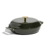 Made In Enameled Cast Iron Braiser in Willow Green