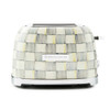 MacKenzie-Childs Sterling Check 2-Slice Toaster