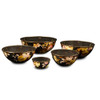 MacKenzie-Childs Wild Rose Brown Extra Large Everyday Bowl