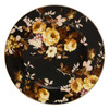 MacKenzie-Childs Wild Rose Brown Serving Platter
