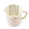 MacKenzie-Childs Rosy Check 7-Cup Measuring Cup