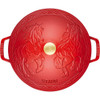 Staub Cast Iron Essential French Oven With Horse Lid in Cherry