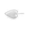 Le Creuset Cast Iron Heart Skillet in White