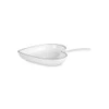 Le Creuset Cast Iron Heart Skillet in White