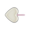 Le Creuset Cast Iron Heart Skillet in Chiffon Pink