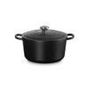 Le Creuset Cast Iron Round Deep Dutch Oven in Licorice