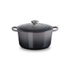Le Creuset Cast Iron Round Deep Dutch Oven in Oyster